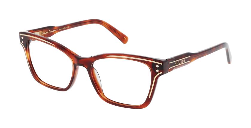 GAFAS GRADUADAS mujer CHANCEUSE carey/dorado - vista de frente
