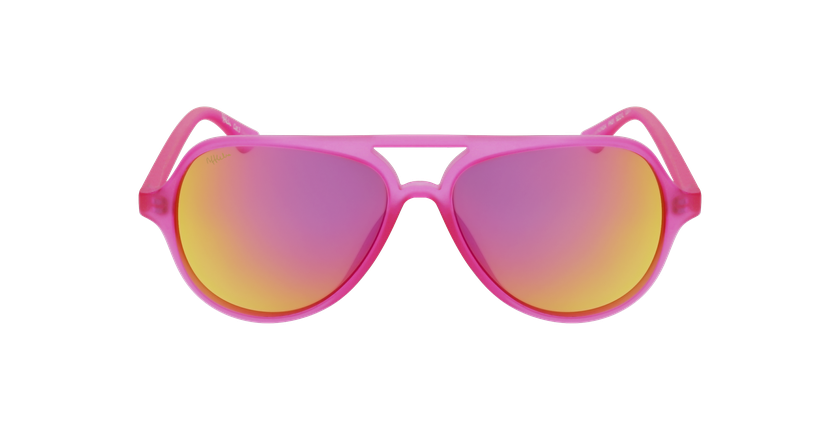 Gafas de sol niños RONDA rosa - vista de frente