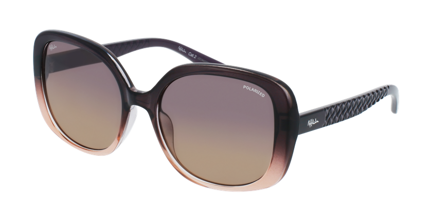 GAFAS DE SOL mujer SALLY POLARIZED morado/rosa - vista de frente