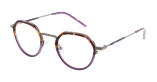 GAFAS GRADUADAS hombre MAGIC226 carey/morado - vista de frente
