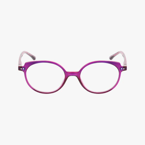 GAFAS GRADUADAS niños SUZY morado/rosa vista de frente