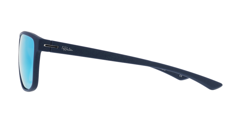 GAFAS DE SOL hombre BORJA azul/azul oscuro mate - vista de frente