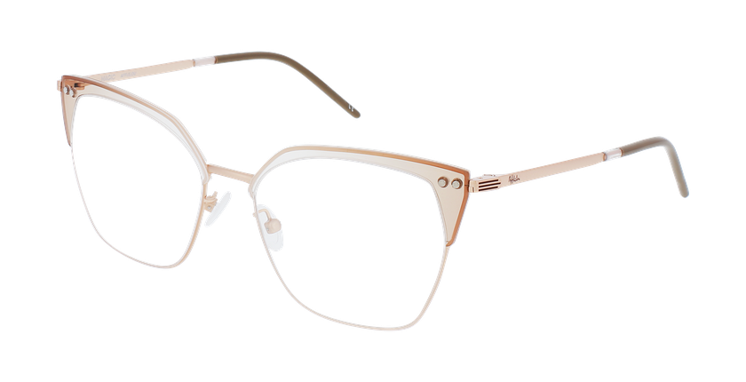 GAFAS GRADUADAS mujer MAGIC 201 beige/marrón - vista de frente