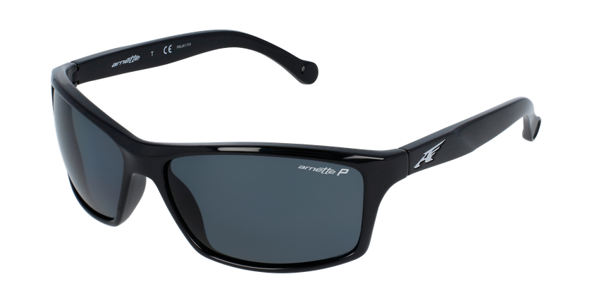 GAFAS DE SOL hombre BOILER negro - vue de 3/4