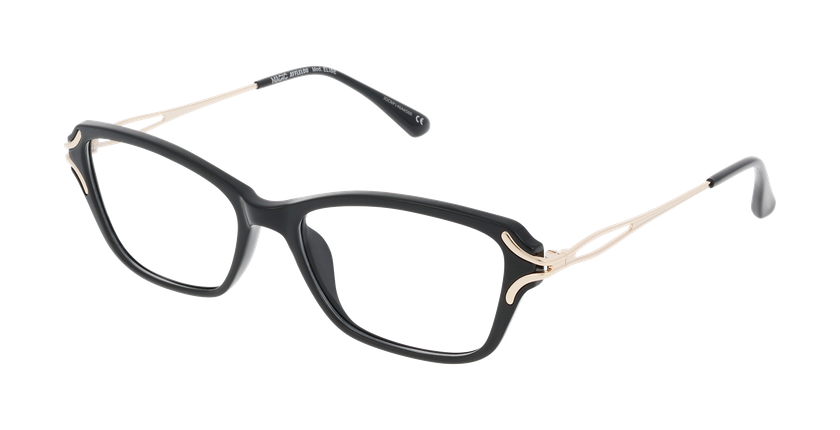 GAFAS GRADUADAS mujer ELISE negro - vista de frente