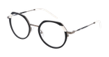 GAFAS GRADUADAS mujer MAGIC223 negro/blanco - vista de frente