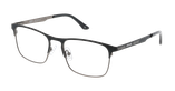 GAFAS GRADUADAS hombre HUGOLIN negro - vista de frente