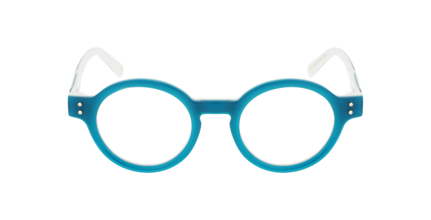 GAFAS GRADUADAS mujer CARACTÈRES POETIQUE azul - vista de frente