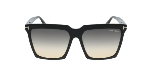 GAFAS DE SOL mujer SABRINA-02 negro vista de frente