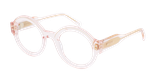 GAFAS GRADUADAS mujer CARACTÈRES FIL D'OR PERSPICACE rosa - vista de frente