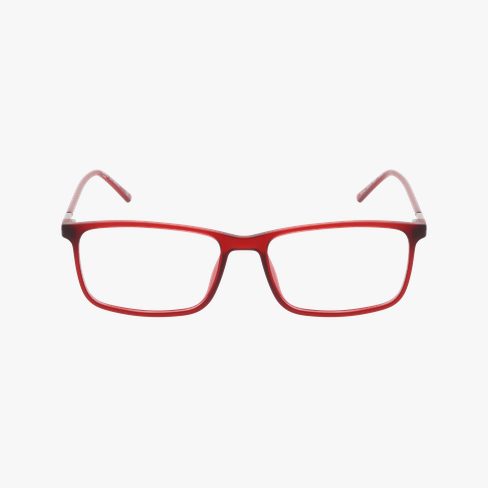 GAFAS GRADUADAS hombre HAROLD rojo vista de frente