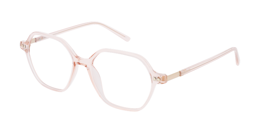 GAFAS GRADUADAS mujer MAIWEN rosa/dorado - vista de frente