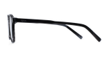 GAFAS GRADUADAS hombre MAGIC 163 negro/negro / marrón - vista de frente