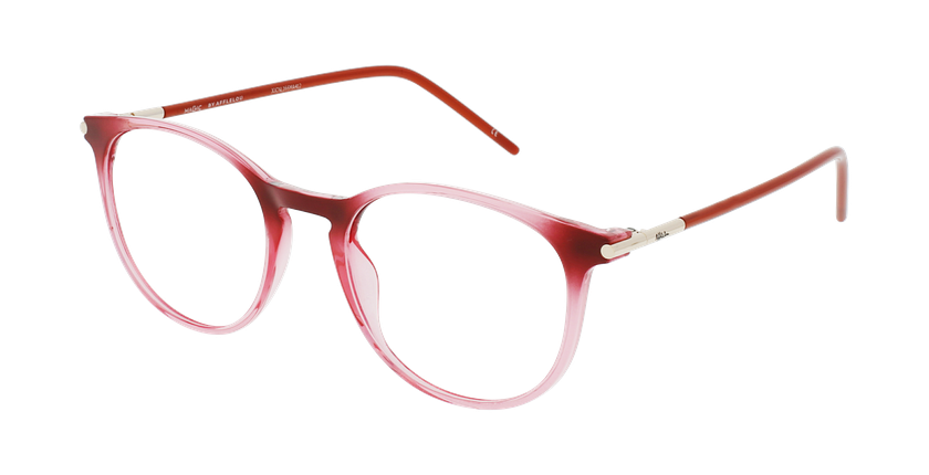 GAFAS GRADUADAS mujer MAGIC 86 rosa - vue de 3/4