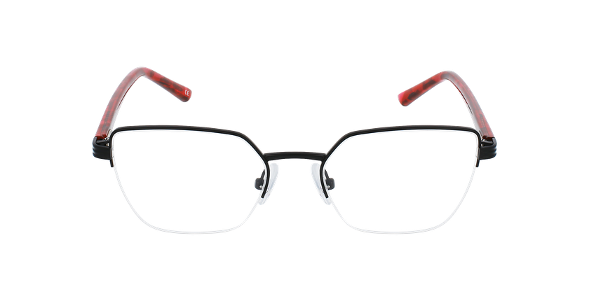 GAFAS GRADUADAS mujer SYLLIA negro - vista de frente