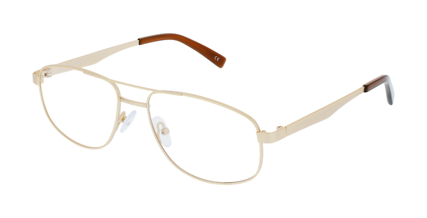 GAFAS GRADUADAS hombre RZERO31 dorado - vista de frente