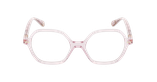 GAFAS GRADUADAS niños FROZEN 8 rosa - vista de frente
