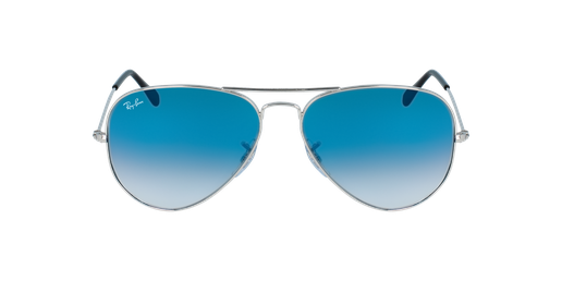 GAFAS DE SOL AVIATOR LARGE METAL plateado