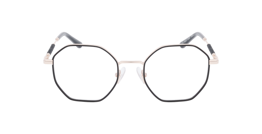 GAFAS GRADUADAS mujer MAGIC194 negro/dorado - vista de frente