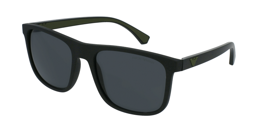 GAFAS DE SOL hombre 0EA4129 negro - vue de 3/4