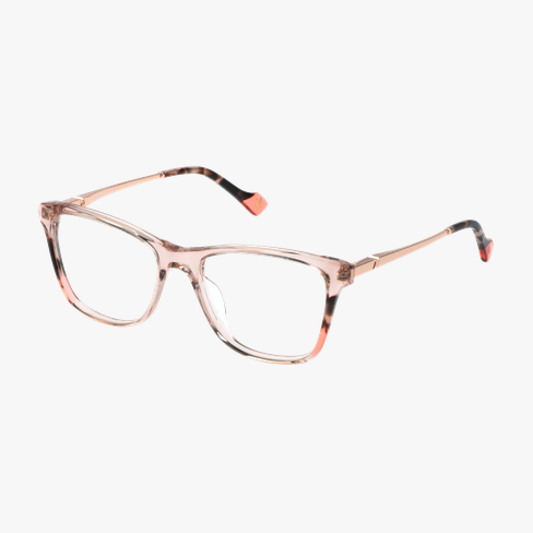 GAFAS GRADUADAS VYA087L rosa vista de frente