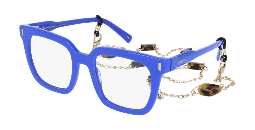 GAFAS GRADUADAS mujer CARACTÈRES RÊVEUSE azul - vista de frente