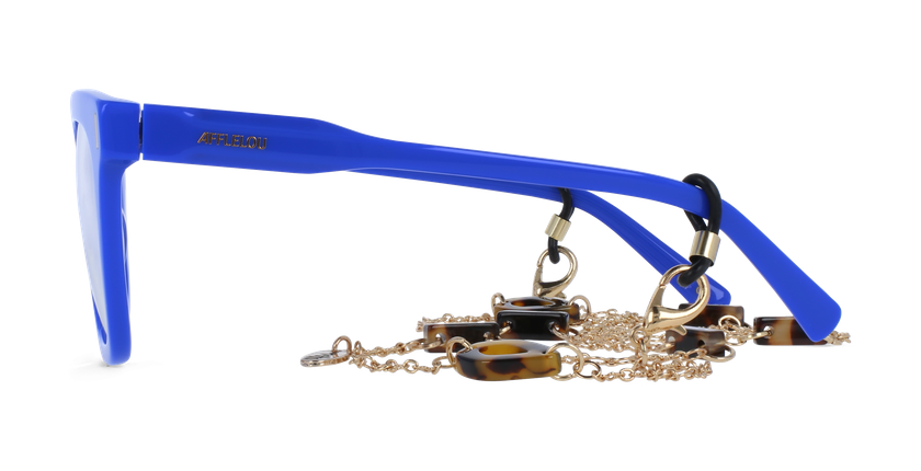 GAFAS GRADUADAS mujer CARACTÈRES RÊVEUSE azul - vista de frente