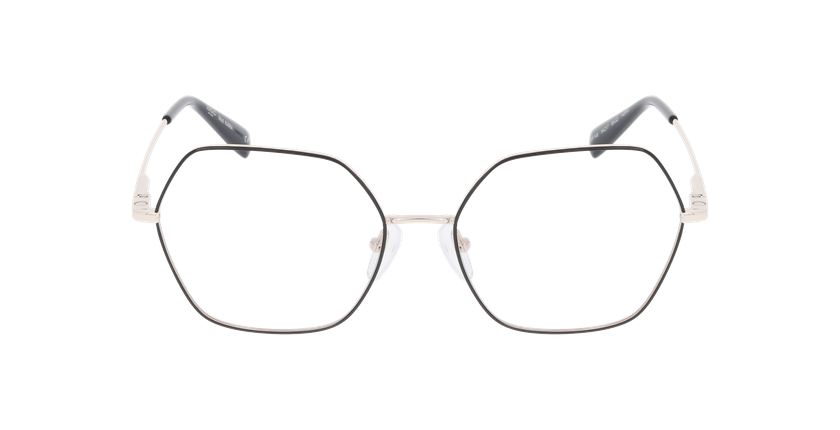 GAFAS GRADUADAS mujer KIARA negro/dorado - vista de frente
