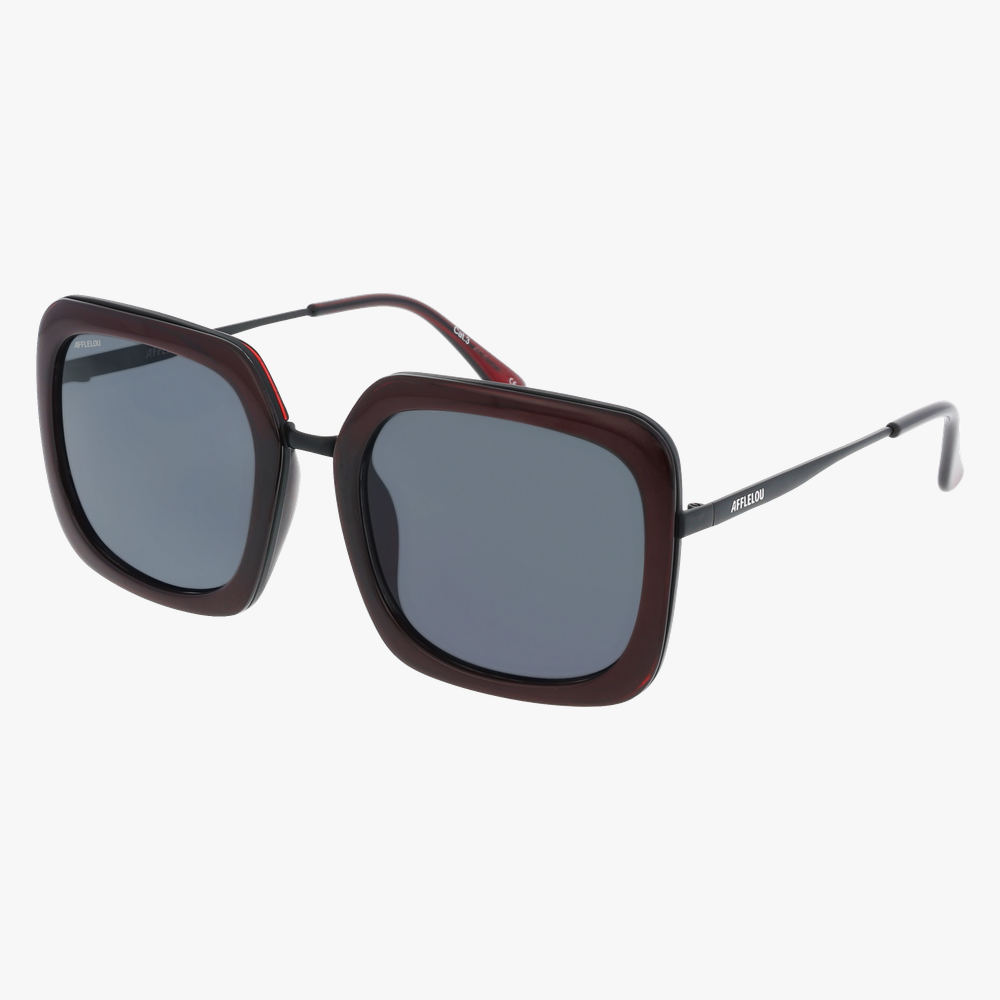 GAFAS DE SOL mujer IMMA rojo/negro - vista de frente