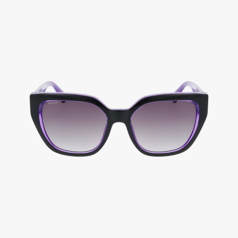 GAFAS DE SOL mujer LUCIA negro/morado vista de frente