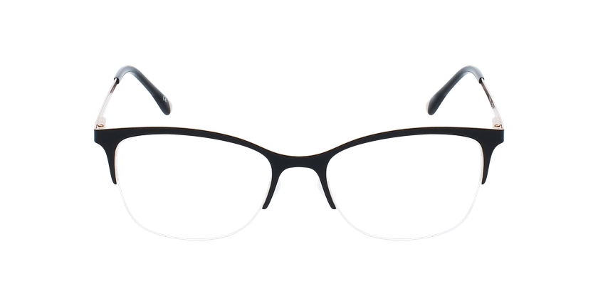 GAFAS GRADUADAS mujer MAGIC 113 negro/dorado - vista de frente