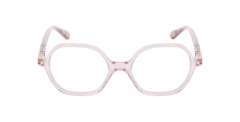 GAFAS GRADUADAS niños FROZEN 8 rosa - vista de frente