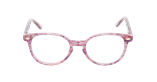 GAFAS GRADUADAS niños 7 rosa - vista de frente