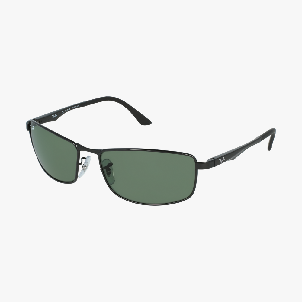 GAFAS DE SOL hombre 0RB3498 negro - vista de 3/4
