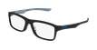 GAFAS GRADUADAS PLANK 2.0 OX 8081 negro/negro - vue de 3/4