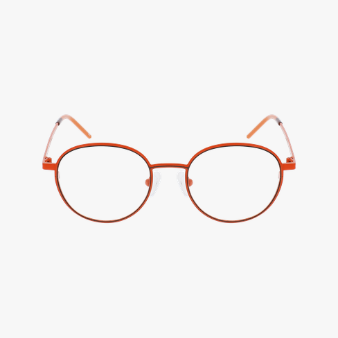 GAFAS GRADUADAS hombre MAGIC 155 naranja/marrón vista de frente