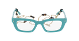 GAFAS GRADUADAS mujer CARACTÈRES CRÉATIVE verde - vista de frente