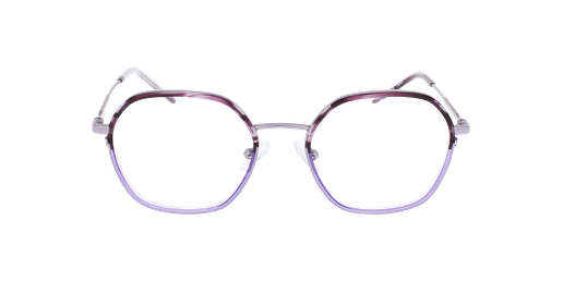 GAFAS GRADUADAS mujer MAGIC 187 morado/morado degradado vista de frente
