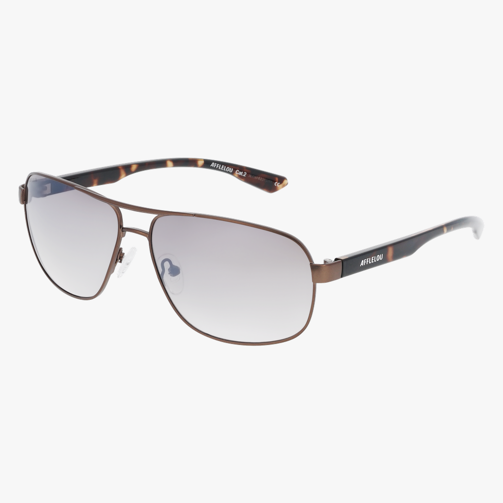 GAFAS DE SOL hombre SALVATORE marrón - vista de frente