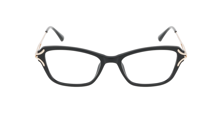 GAFAS GRADUADAS mujer ELISE negro - vista de frente