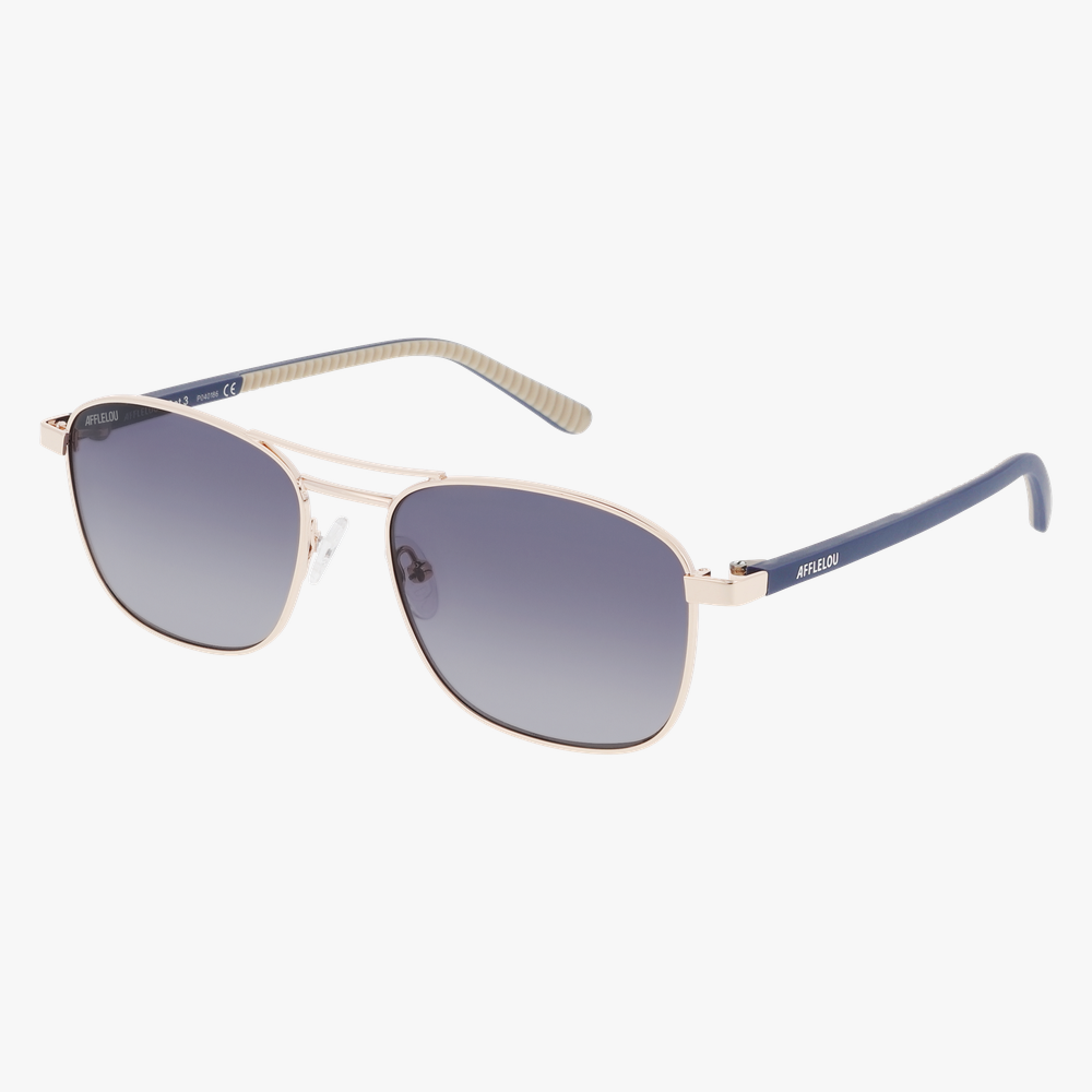 GAFAS DE SOL hombre LANDON POLARIZED azul - vista de frente