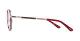 GAFAS GRADUADAS mujer MAGIC253 rojo/dorado - vista de frente