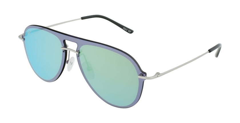 GAFAS DE SOL WAIMEA gris/verde - vista de frente