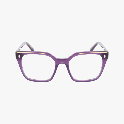 GAFAS GRADUADAS mujer CARACTÈRES FIL D'OR EFFRONTÉE morado/dorado