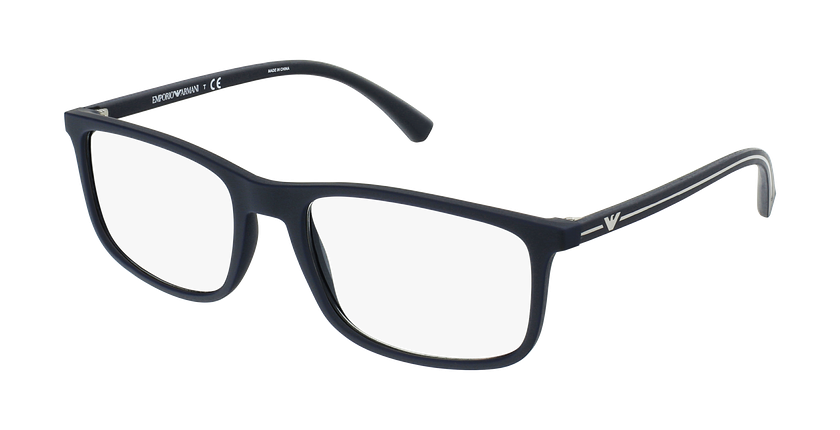 GAFAS GRADUADAS hombre EA 3135 azul/negro - vista de frente