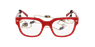 GAFAS GRADUADAS mujer AUDACIEUSE rojo