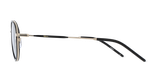 GAFAS GRADUADAS hombre MAGIC 185 negro/dorado - vista de frente