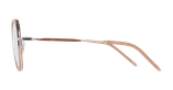 GAFAS GRADUADAS mujer MAGIC220 rosa/dorado - vista de frente