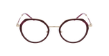GAFAS GRADUADAS mujer MAGIC223 rojo/dorado - vista de frente