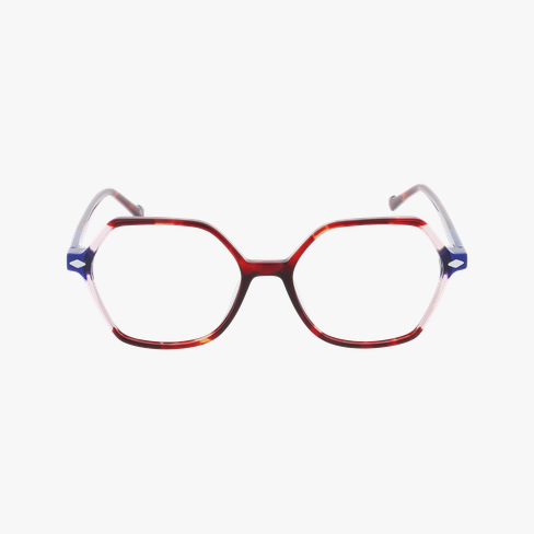GAFAS GRADUADAS mujer MAGIC279 carey/rojo vista de frente